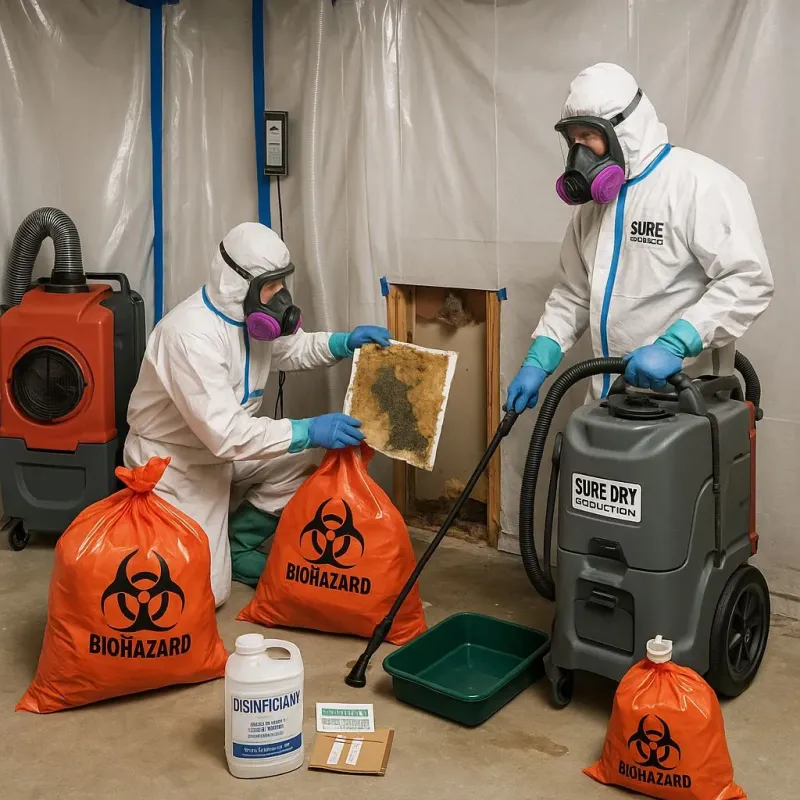 Contaminated Water Handling Protocols process in Pendleton, IN