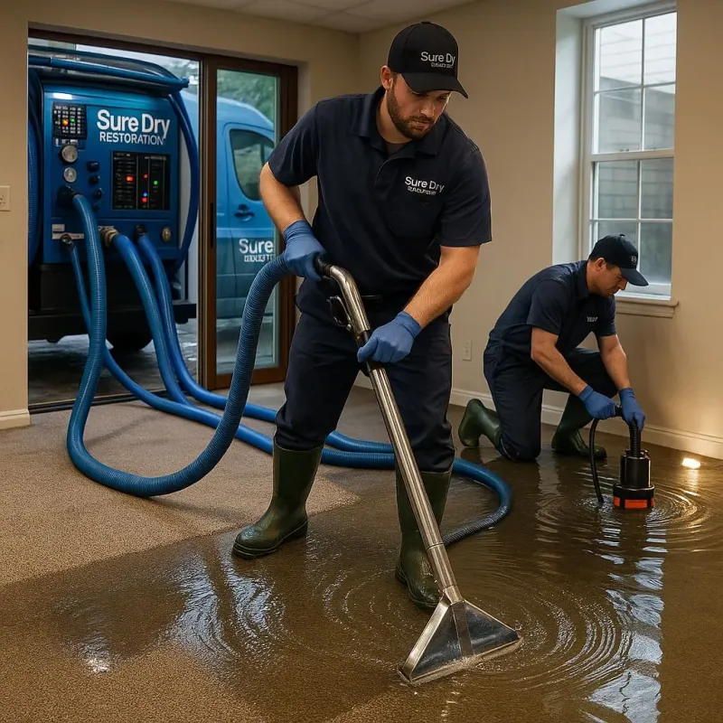 Water Extraction and Removal process in Pendleton, IN